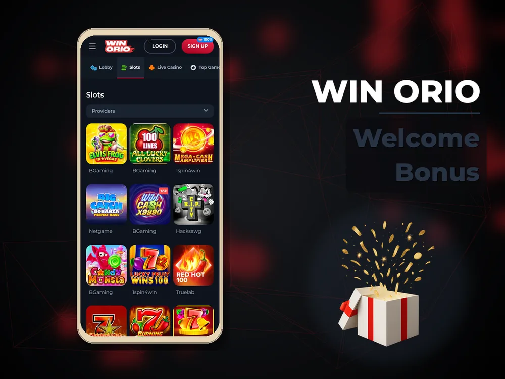Win Orio - Welcome Bonus