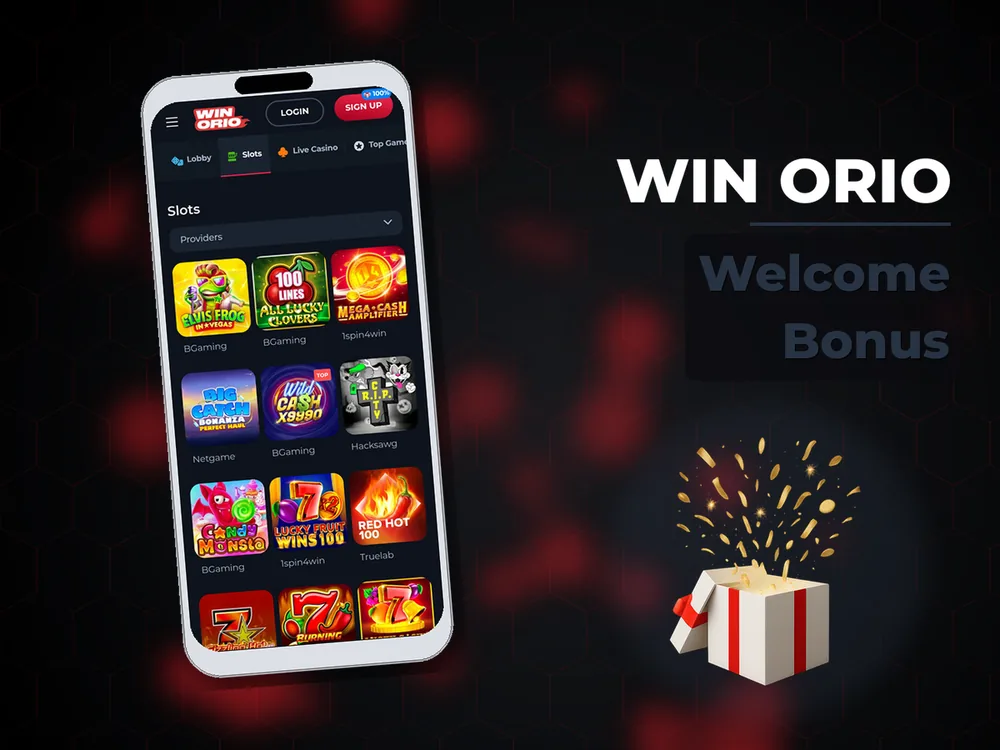 Win Orio - Welcome Bonus