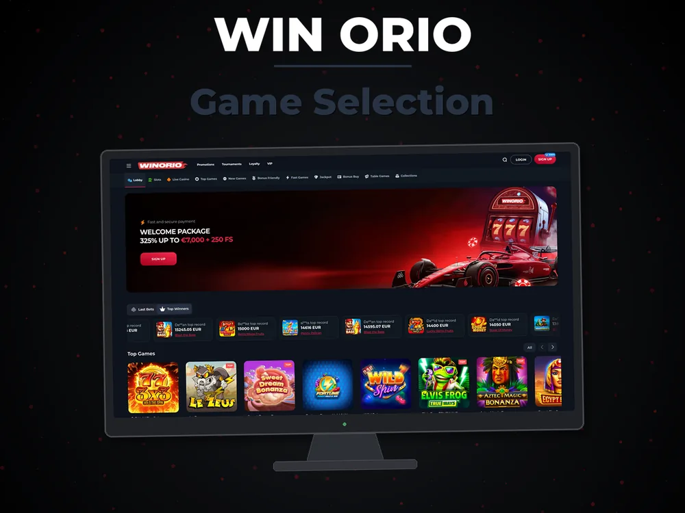 Win Orio - Game Selection